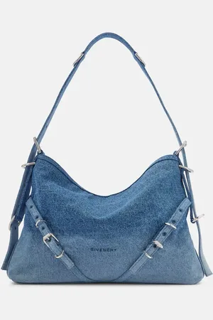 Givenchy Voyou Medium ombrÃ© denim shoulder bag