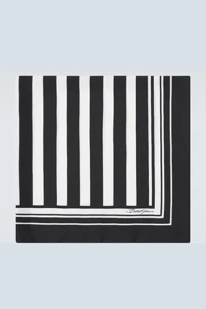 Dolce & Gabbana Striped silk scarf
