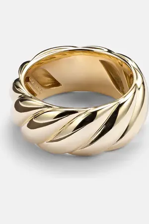 David Yurman Sculpted Cable 18kt ring