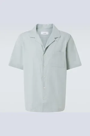 LARDINI Cotton bowling shirt