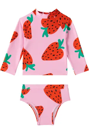 Stella McCartney Baby printed rashguard swimsuit