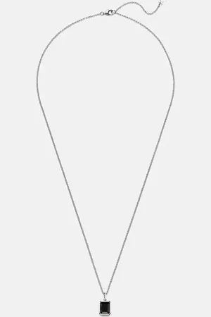 Mateo Sterling pendant necklace with onyx