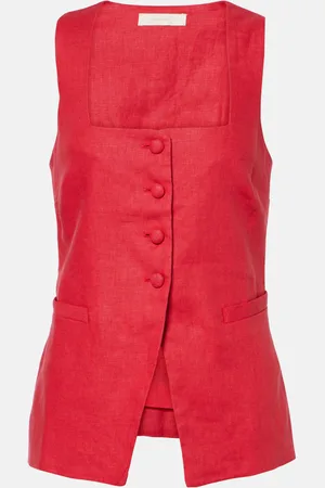 FAITHFULL THE BRAND Jackie linen vest