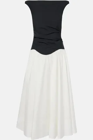 Simkhai Cersei cotton poplin midi dress