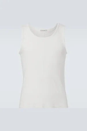 The Row Solstice ribbed-knit tank top
