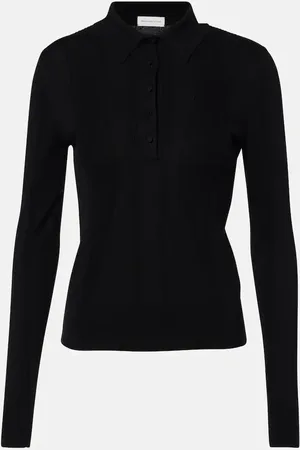 DRIES VAN NOTEN Cotton polo sweater