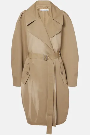 Acne Studios Cotton twill trench coat
