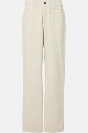The Row Eglitta cotton corduroy wide-leg pants