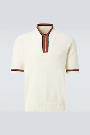 Dolce & Gabbana Cotton-blend polo shirt
