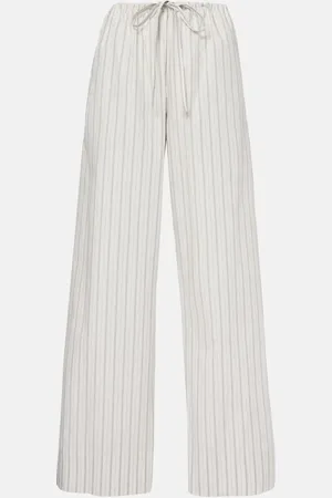 The Row Hypnosta cotton poplin wide-leg pants