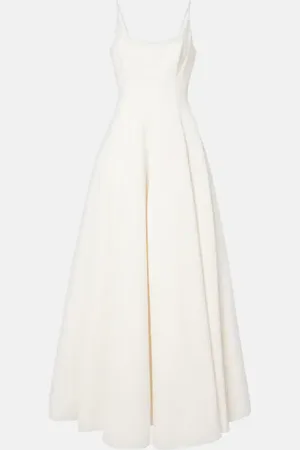 Staud Bridal Joy cotton-blend maxi dress