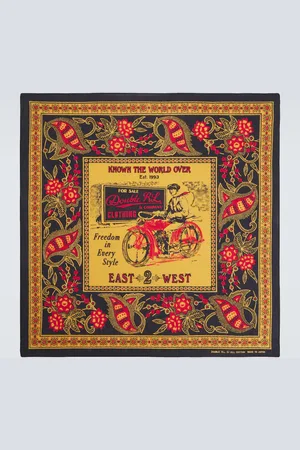 Ralph Lauren Printed cotton scarf