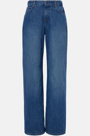 The Row Eglitta high-rise wide-leg jeans