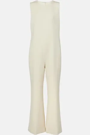The Row Levante wool wide-leg jumpsuit