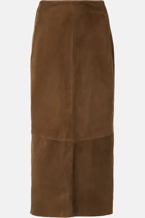 Vince Suede pencil skirt
