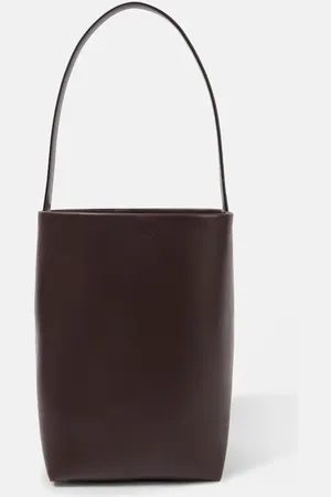 The Row Park N/S Medium leather tote bag