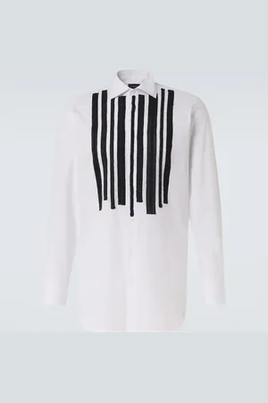 JUNYA WATANABE X Guy Rover striped cotton shirt