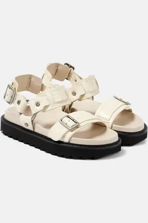 Acne Studios Leather platform sandals
