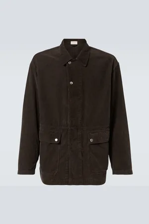 The Row Frank cotton corduroy jacket