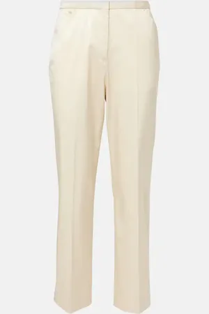 Totême Cotton-blend straight pants