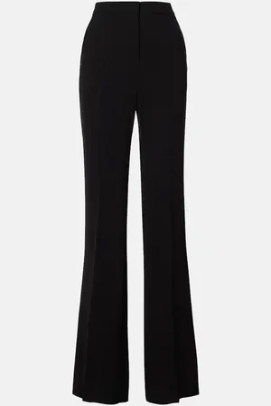 Max Mara Cosmo high-rise cady straight pants