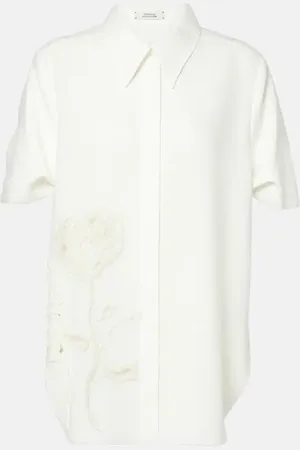 Dorothee Schumacher Embroidered Beauty linen shirt