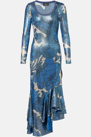 Etro Printed midi dress