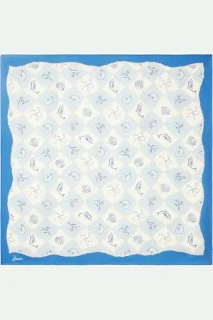 ALÉMAIS Pia printed silk scarf