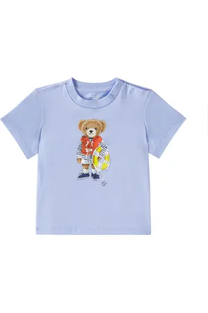 Ralph Lauren Baby Polo Bear cotton jersey T-shirt