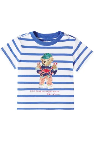 Ralph Lauren Baby Polo Bear cotton jersey T-shirt