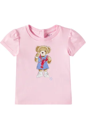 Ralph Lauren Baby Polo Bear cotton jersey T-shirt
