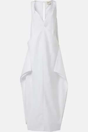 Khaite Kenith cotton maxi dress