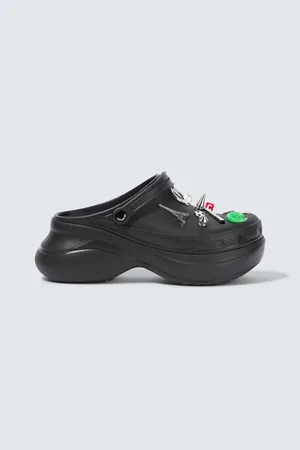 Balenciaga X Crocs Jibbitz clogs