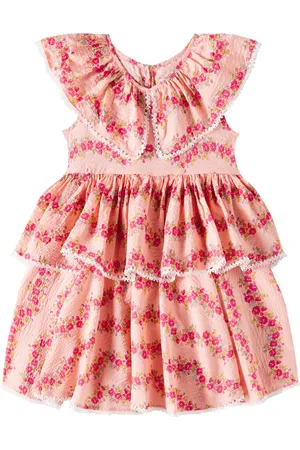 Konges Sløjd Bella floral tiered cotton dress