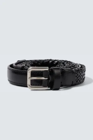 Dolce & Gabbana Braided leather belt