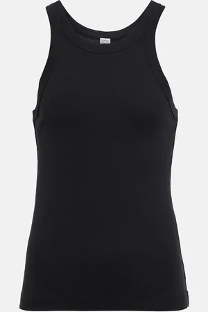 Totême Cotton-blend jersey tank top