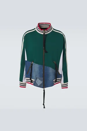 GREG LAUREN Denim track jacket