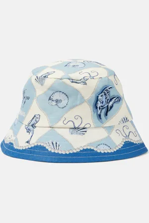 ALÉMAIS Pia linen bucket hat