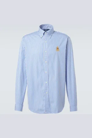 Ralph Lauren Bengal stripe cotton poplin shirt