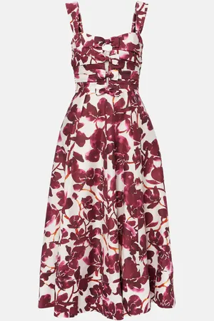 Rebecca Vallance Nerissa floral midi dress