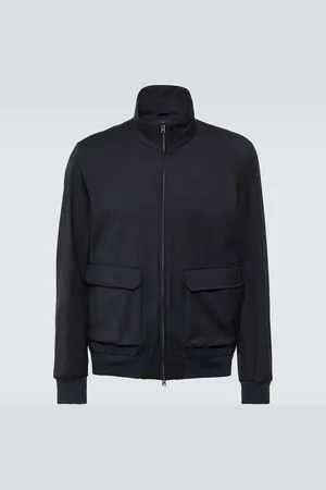 HERNO Virgin wool bomber jacket