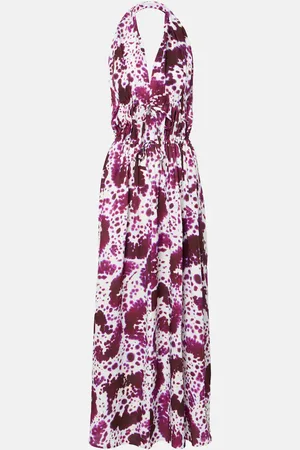 DRIES VAN NOTEN Printed maxi dress