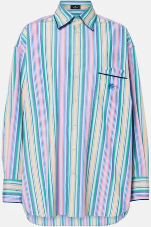 Etro Striped cotton shirt
