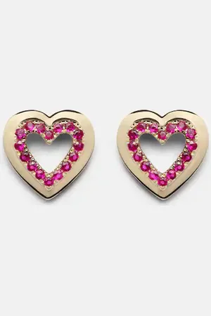 Roxanne First 14kt earrings with sapphires