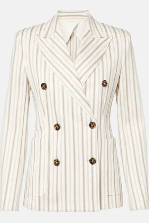 Max Mara Pensile cotton and linen blazer