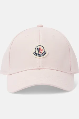 Moncler Logo cotton gabardine baseball cap