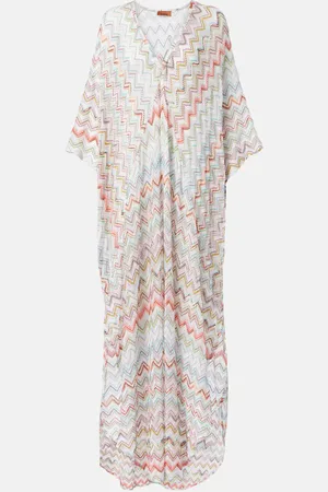 Missoni Zigzag lamÃ© beach dress