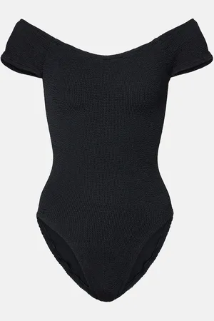 Hunza G Grace off-shoulder swimsuit