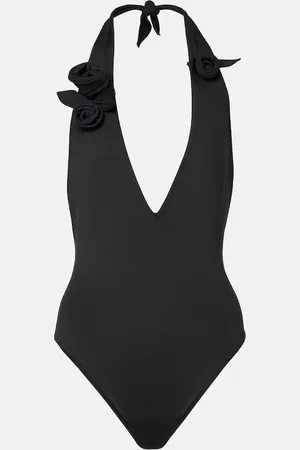COPERNI Floral-appliquÃ© swimsuit