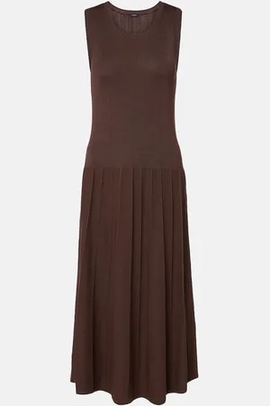 Joseph Pleated midi dress